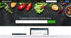 Desktop Screenshot of myfooddiary.com